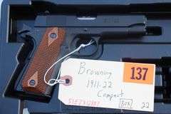 Browning 1911-22 Compact  .22  BOX