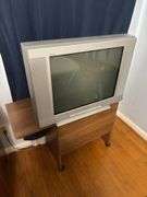 Tv and rolling stand