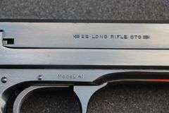 S&W Model 41  .22