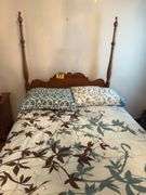 Full bed with canopy top