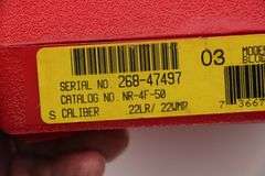 Ruger Single 6 50th Anniversary  22/22 mag  BOX
