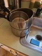 Pots, pans, assorted kitchenware