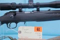 Ruger American .22 with 3-9x32 scope missing clip