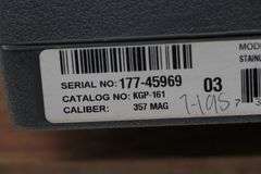 Ruger GP-100  .357  2015 box