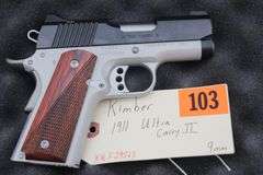 Kimber 1911 Ultra Carry II  9mm box