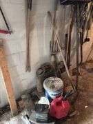 Hand tools, Jerry can etc