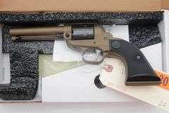 Ruger Wrangler  .22  Burnt Bronze Cerakote box