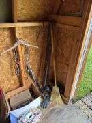 Black and decker, Tacklebox, misc contents of shed