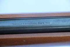Savage Anschutz Mark 10D   .22  Lyman sights
