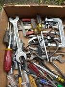 Screwdrivers, wrenches, misc tools