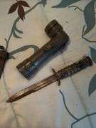 Bayonet and flash light