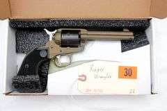 Ruger Wrangler  .22  Burnt Bronze Cerakote box