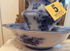 Pitcher and bowl
