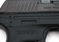 Ruger LC-9  Crimson trace