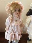 (2) porcelain dolls