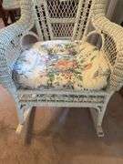Wicker rocker