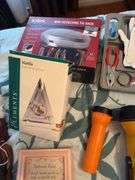 Flashlights, print, tools etc