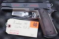 Kimber 1911 Custom TLE II  .45 1st run Troy AL  box  2019