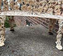 Metal bench 38”