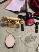 Flashlights, purse, misc