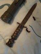 Bayonet and flash light