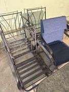Table and 4 outdoor patio set