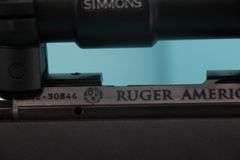 Ruger American .22 with 3-9x32 scope missing clip