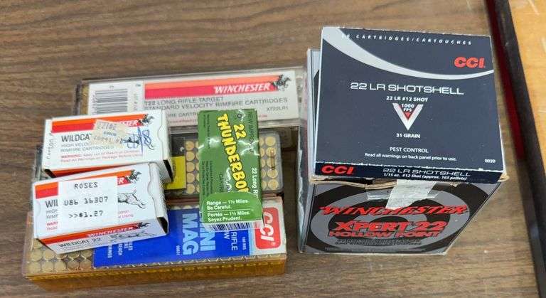 500 plus rounds 22 cal