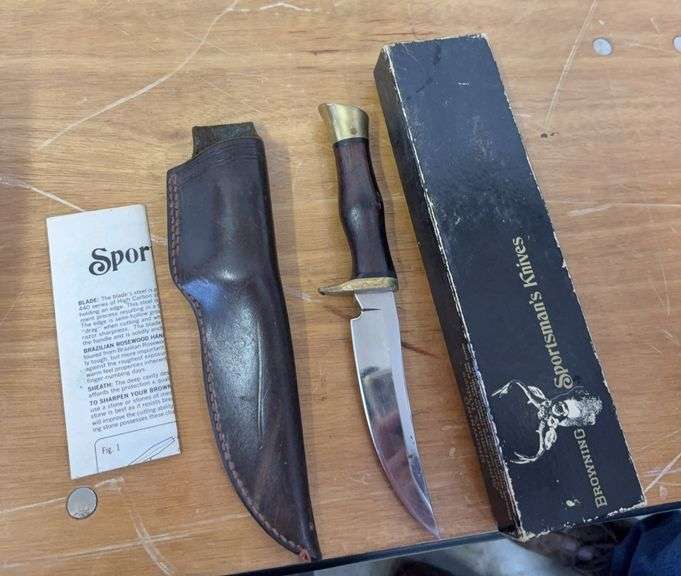 Browning hunting knife