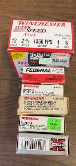12ga buckshot, slugs and more