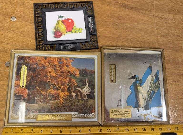 Advertising thermometers local