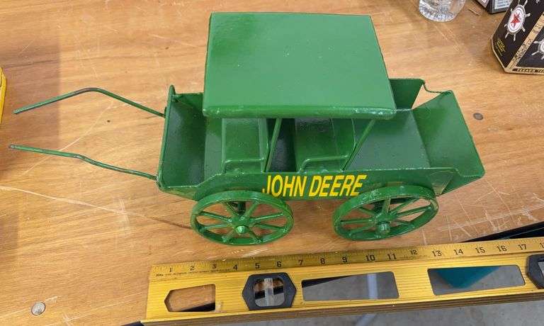 Cast iron John Deere buggy