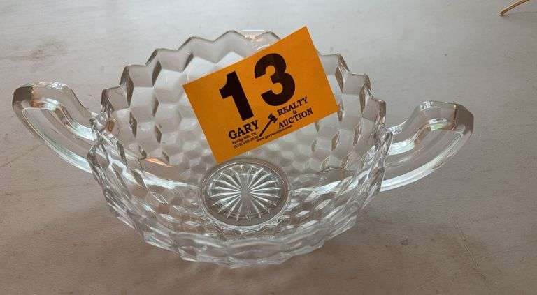 American fostoria trophy bowl