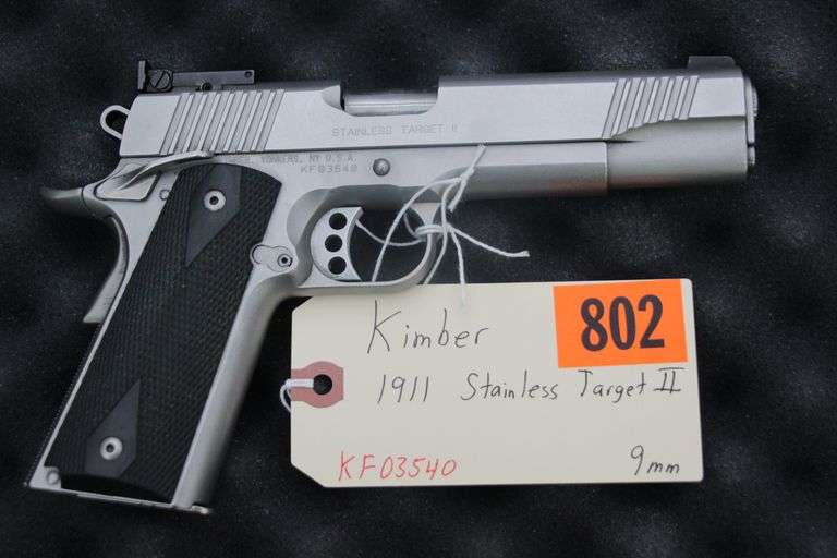 Kimber 1911 Stainless Target II  9mm