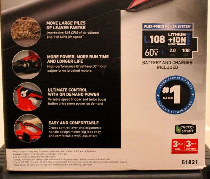 Toro 60 Volt blower