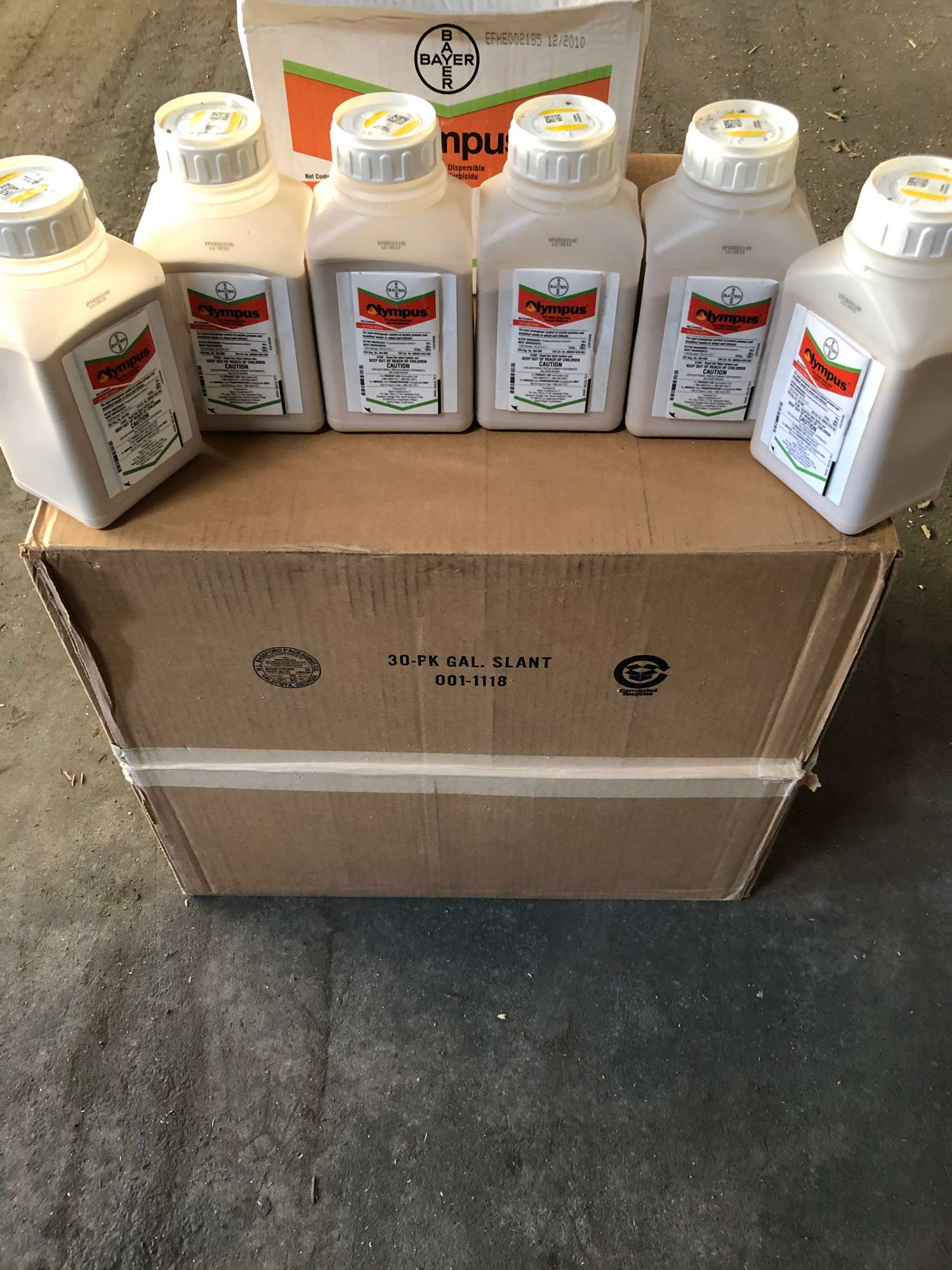 Case of Olympus Granular Herbicide (6 x 27oz Bottles) - Gavel Roads Online  Auctions