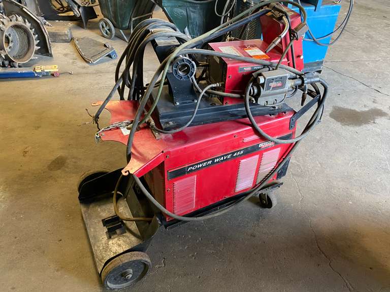 Lincoln Electric Power Wave 455 Wire Feed Welder - Gavel