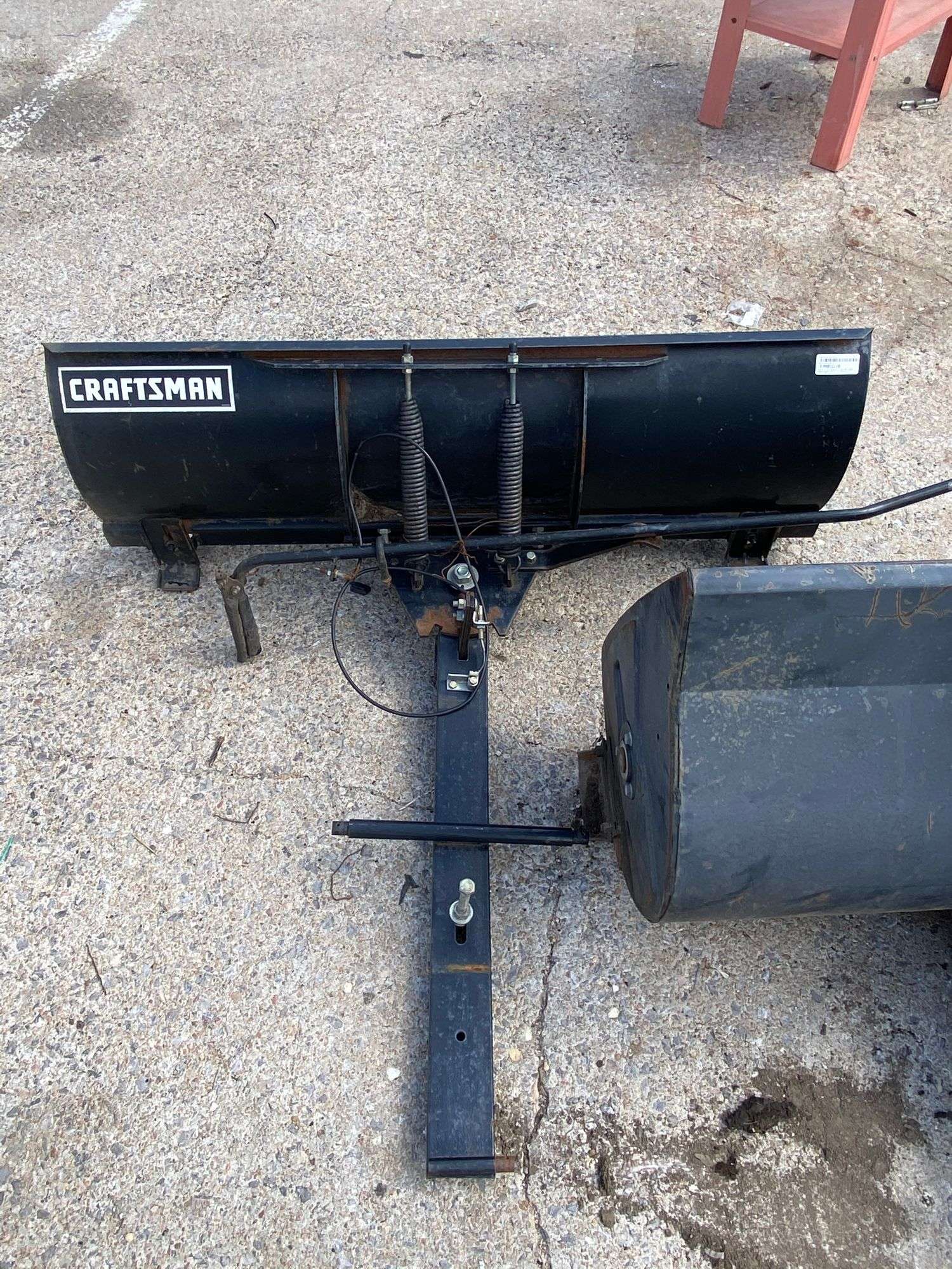 Zero Turn Garden Tractor Snow Plow Diy Lawn Mower Plow Craftsman