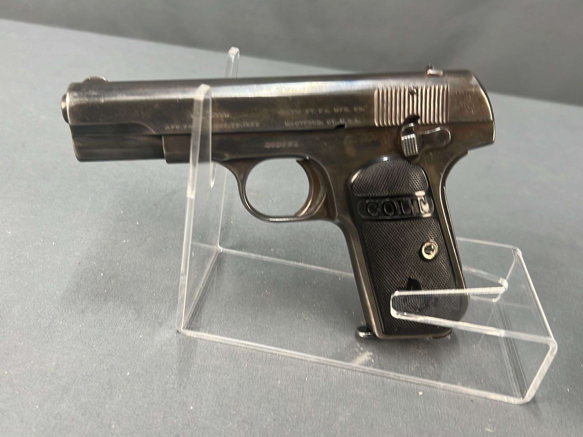 トイガン .32 CAW AUTOMATIC COLT PISTOL CAW 32 Auto HW Black Model Gun