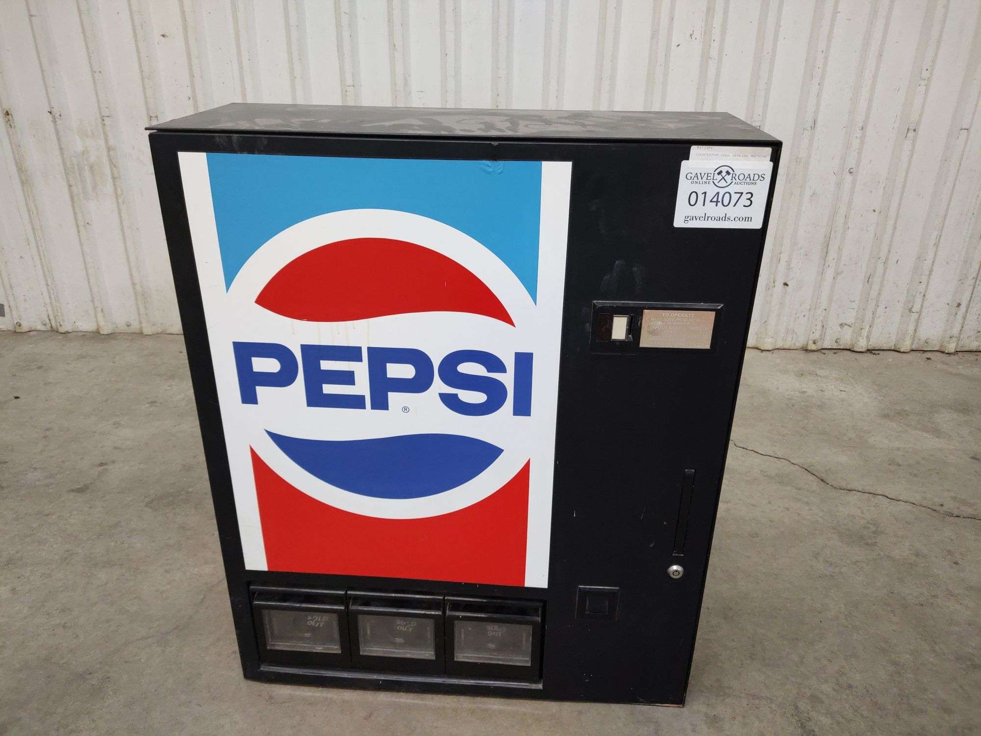 Pepsi Countertop Soda Vending Machine - Gavel Roads Online