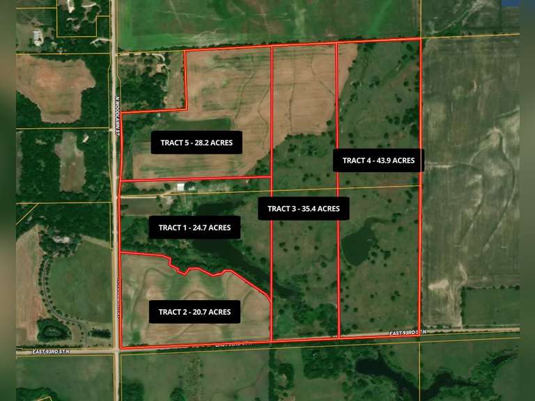 November 15th, 2022 Multiparcel 153 +/ Acres Sedgwick Co., KS LIVE & ONLINE Land Auction