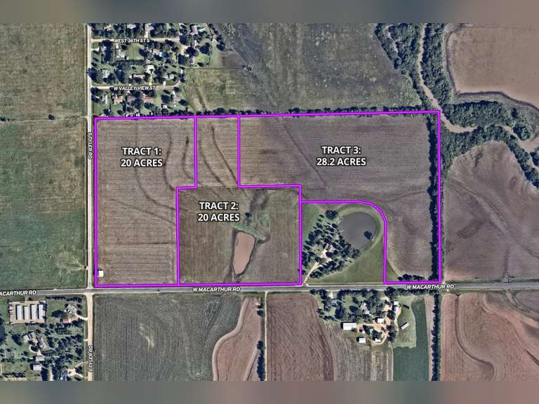 February 13th, 2024 Sedgwick Co., KS 68 +/ Acres MultiParcel Land Auction Gavel Roads Online