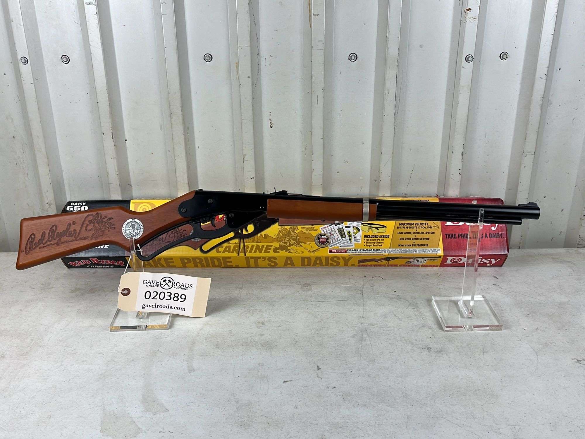 Daisy Red Ryder 70th Anniversary Lever BB Gun - Gavel Roads Online