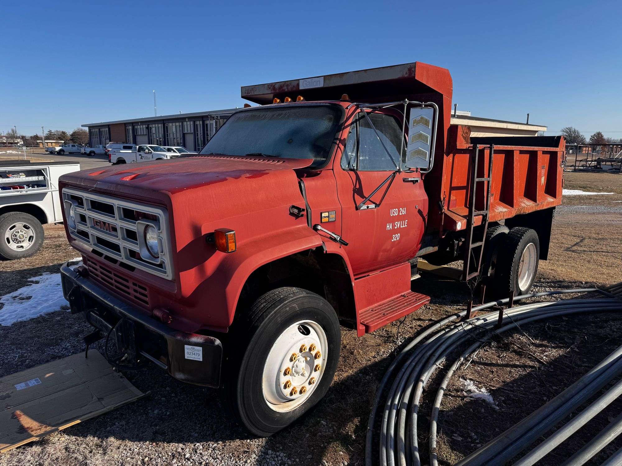 1987 GMC Sierra 7000 Dump Truck - Gavel Roads Online Auctions