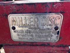 Miller 18' Disc Plow