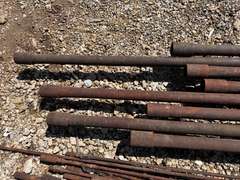 (8) 3.5" Steel Pipes