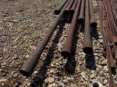 (8) 3.5" Steel Pipes