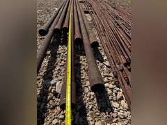 (8) 3.5" Steel Pipes