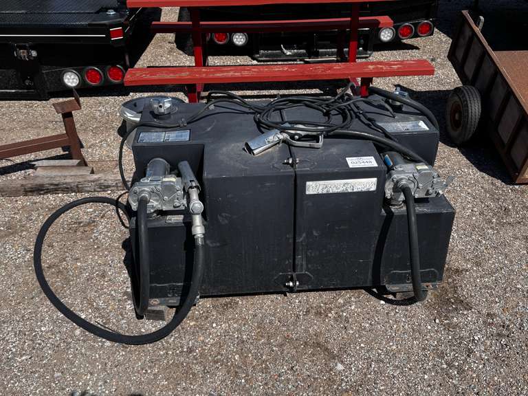 (2) 2' x 28" Transfer Flow Transfer Tanks w/Electric Pumps