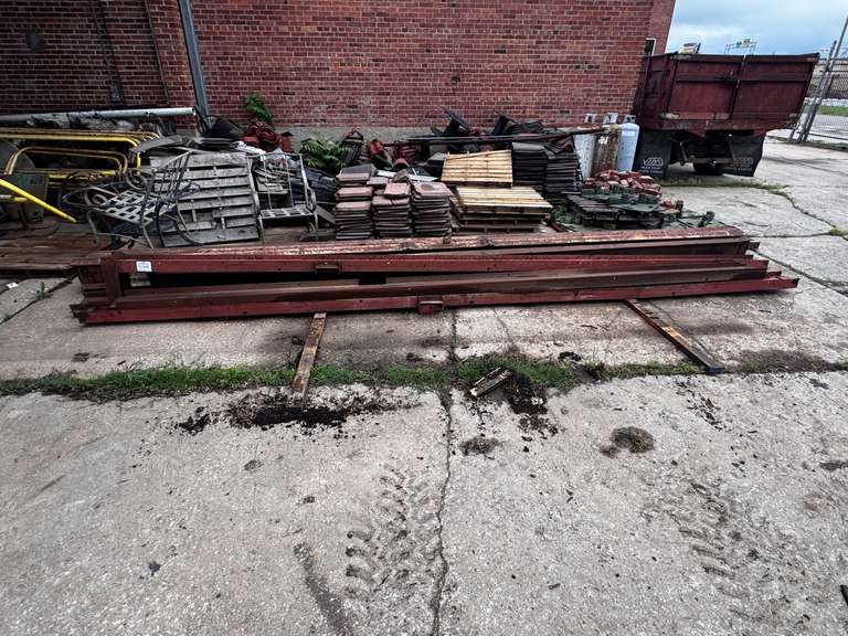 (10) 20'Steel I-Beams